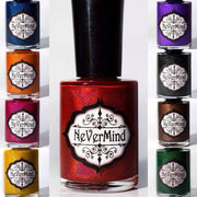 Holophilia Collection - NeVerMind Polish Nail Polish - Holographic Glitter  Crelly  Jelly Gift