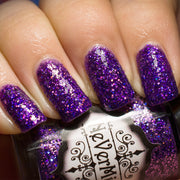 Sugilite - NeVerMind Polish Nail Polish - Holographic Glitter  Crelly  Jelly Gift