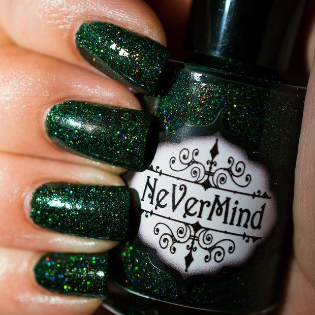 Dost Thou Comprehend? - NeVerMind Polish Nail Polish - Holographic Glitter  Crelly  Jelly Gift