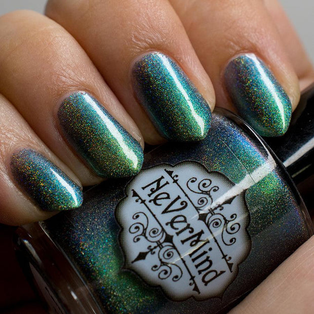 Aamon - NeVerMind Polish Nail Polish - Holographic Glitter  Crelly  Jelly Gift