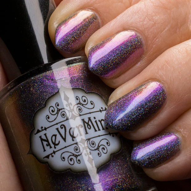 Furfur - NeVerMind Polish Nail Polish - Holographic Glitter  Crelly  Jelly Gift