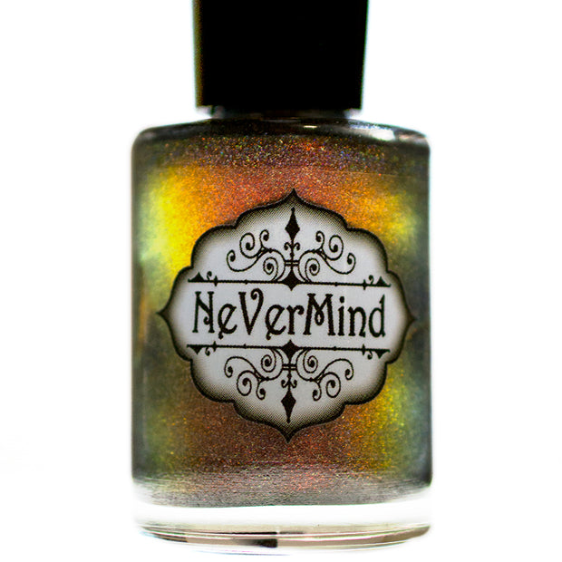 Marchosias - NeVerMind Polish Nail Polish - Holographic Glitter  Crelly  Jelly Gift