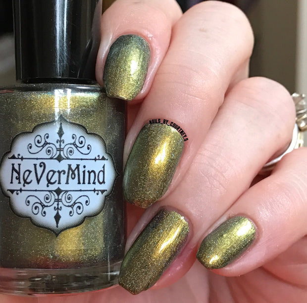 Buer - NeVerMind Polish Nail Polish - Holographic Glitter  Crelly  Jelly Gift