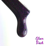 Glam Trash - NeVerMind Polish Nail Polish - Holographic Glitter  Crelly  Jelly Gift