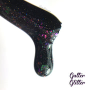 Gutter Glitter - NeVerMind Polish Nail Polish - Holographic Glitter  Crelly  Jelly Gift