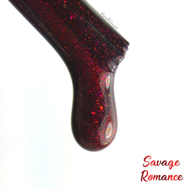 Savage Romance - NeVerMind Polish Nail Polish - Holographic Glitter  Crelly  Jelly Gift