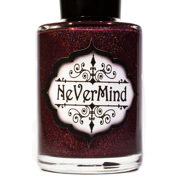 Christmas Mass-acre - NeVerMind Polish Nail Polish - Holographic Glitter  Crelly  Jelly Gift