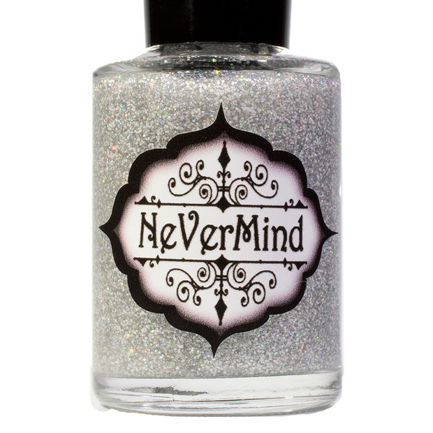 Snow Daze - NeVerMind Polish Nail Polish - Holographic Glitter  Crelly  Jelly Gift