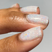 Moonstone - NeVerMind Polish Nail Polish - Holographic Glitter  Crelly  Jelly Gift