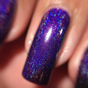 Purple Parade - NeVerMind Polish Nail Polish - Holographic Glitter  Crelly  Jelly Gift