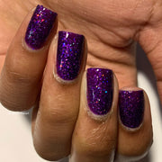 Sugilite - NeVerMind Polish Nail Polish - Holographic Glitter  Crelly  Jelly Gift