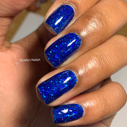 Tanzanite - NeVerMind Polish Nail Polish - Holographic Glitter  Crelly  Jelly Gift