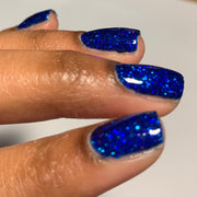 Tanzanite - NeVerMind Polish Nail Polish - Holographic Glitter  Crelly  Jelly Gift