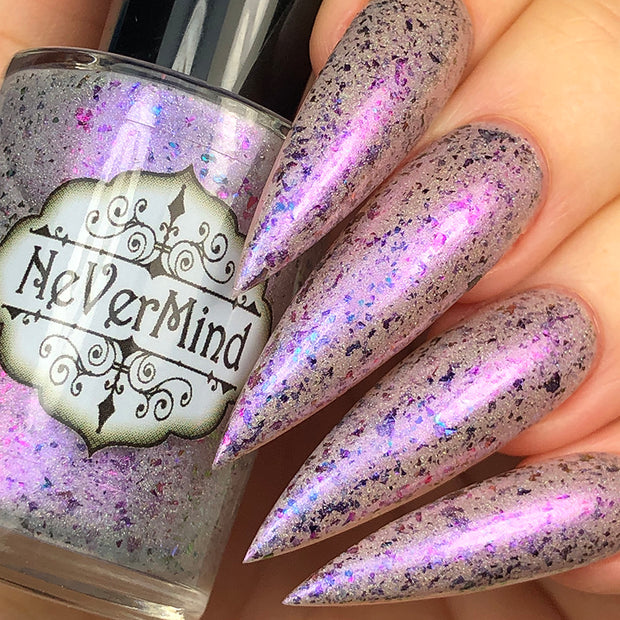 Passion Pixie - NeVerMind Polish Nail Polish - Holographic Glitter  Crelly  Jelly Gift