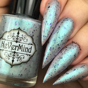 Siren Song - NeVerMind Polish Nail Polish - Holographic Glitter  Crelly  Jelly Gift