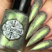Chimera's Curse - NeVerMind Polish Nail Polish - Holographic Glitter  Crelly  Jelly Gift