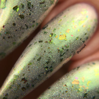 Chimera's Curse - NeVerMind Polish Nail Polish - Holographic Glitter  Crelly  Jelly Gift