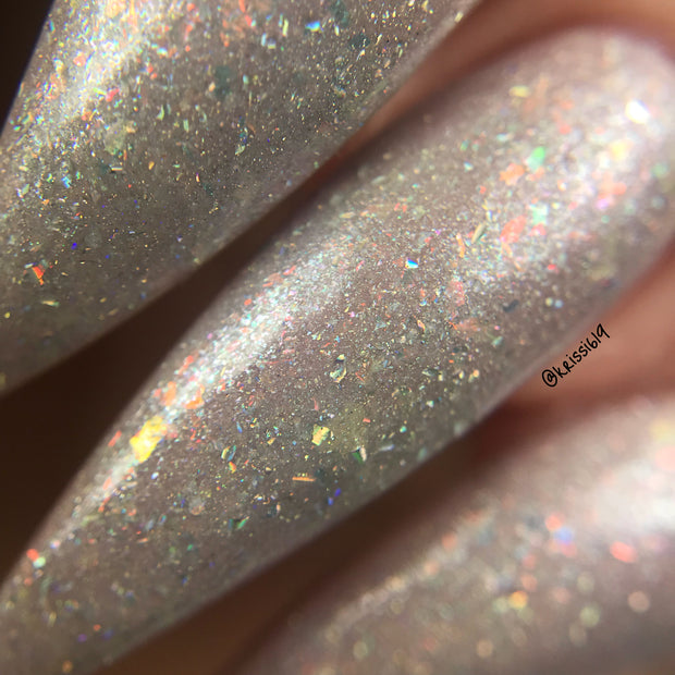 Seraphim Sword - NeVerMind Polish Nail Polish - Holographic Glitter  Crelly  Jelly Gift