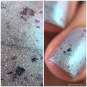 Siren Song - NeVerMind Polish Nail Polish - Holographic Glitter  Crelly  Jelly Gift