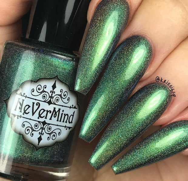 Aamon - NeVerMind Polish Nail Polish - Holographic Glitter  Crelly  Jelly Gift