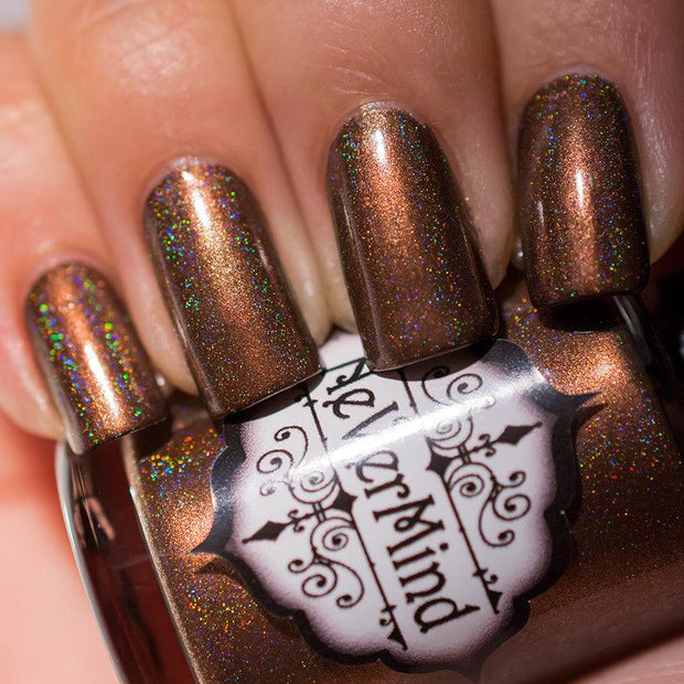 Bibliophilia - NeVerMind Polish Nail Polish - Holographic Glitter  Crelly  Jelly Gift