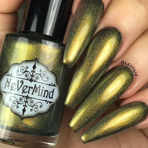 Buer - NeVerMind Polish Nail Polish - Holographic Glitter  Crelly  Jelly Gift