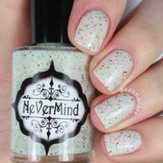 Christmas Cookies - NeVerMind Polish Nail Polish - Holographic Glitter  Crelly  Jelly Gift