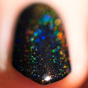 Hamartophilia - NeVerMind Polish Nail Polish - Holographic Glitter  Crelly  Jelly Gift