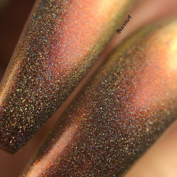 Marchosias - NeVerMind Polish Nail Polish - Holographic Glitter  Crelly  Jelly Gift