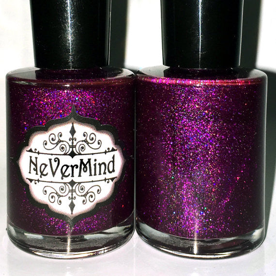 My Garden of Magic - NeVerMind Polish Nail Polish - Holographic Glitter  Crelly  Jelly Gift