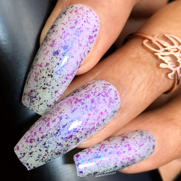 Passion Pixie - NeVerMind Polish Nail Polish - Holographic Glitter  Crelly  Jelly Gift