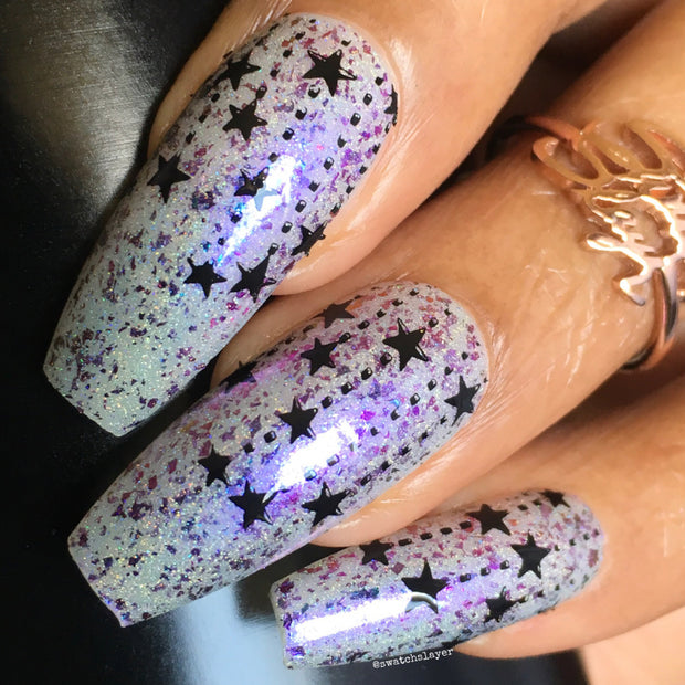 Passion Pixie - NeVerMind Polish Nail Polish - Holographic Glitter  Crelly  Jelly Gift