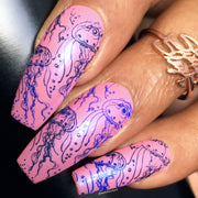 Princess Jellyfish - NeVerMind Polish Nail Polish - Holographic Glitter  Crelly  Jelly Gift