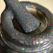 City Snow - NeVerMind Polish Nail Polish - Holographic Glitter  Crelly  Jelly Gift