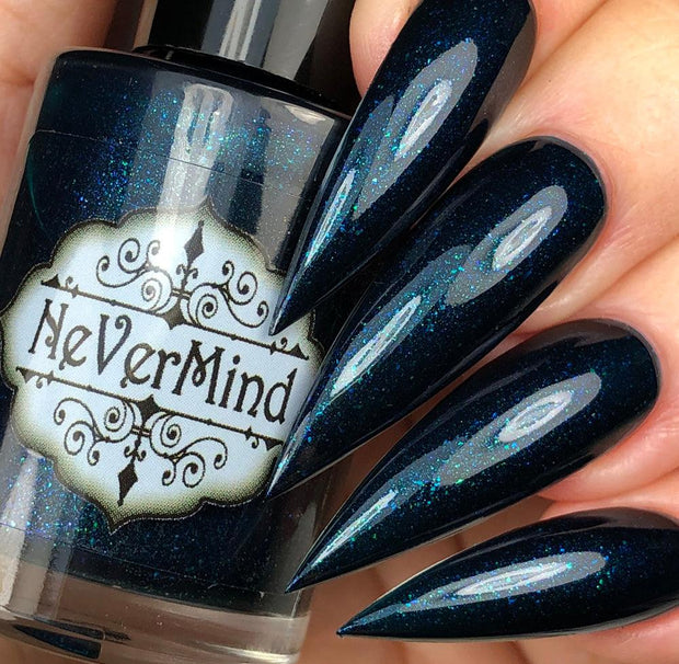 Beautiful Disaster - NeVerMind Polish Nail Polish - Holographic Glitter  Crelly  Jelly Gift