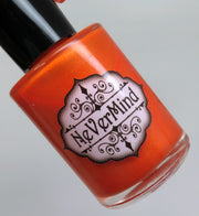 Electric Pumpkins - NeVerMind Polish Nail Polish - Holographic Glitter  Crelly  Jelly Gift