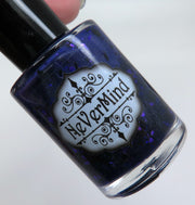 Murder of Crows - NeVerMind Polish Nail Polish - Holographic Glitter  Crelly  Jelly Gift