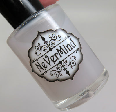 Mattefy Me Top Coat - NeVerMind Polish Nail Polish - Holographic Glitter  Crelly  Jelly Gift