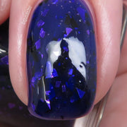 Murder of Crows - NeVerMind Polish Nail Polish - Holographic Glitter  Crelly  Jelly Gift