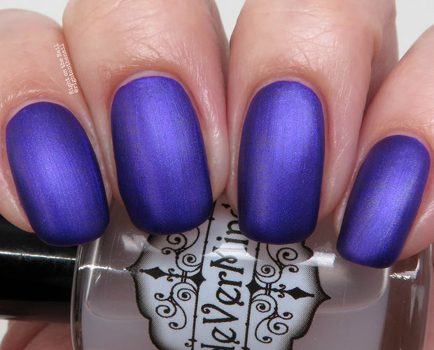 Mattefy Me Top Coat - NeVerMind Polish Nail Polish - Holographic Glitter  Crelly  Jelly Gift