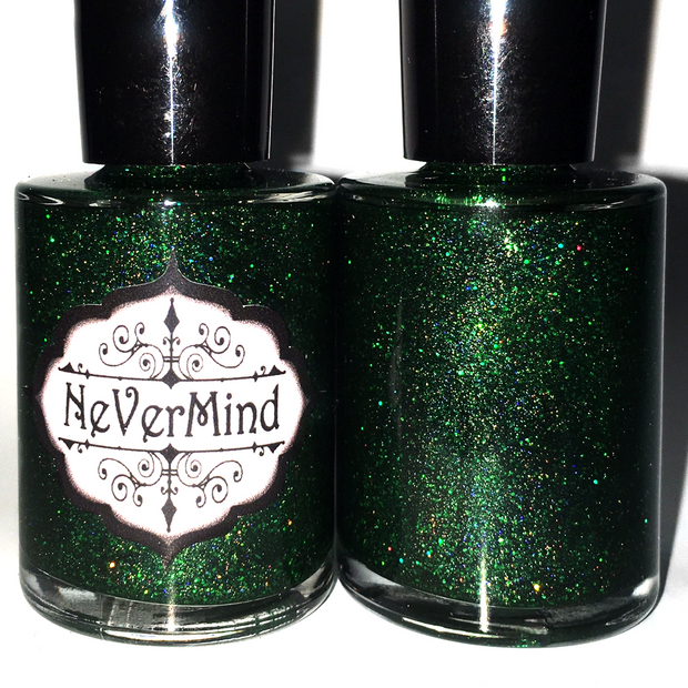 Dost Thou Comprehend? - NeVerMind Polish Nail Polish - Holographic Glitter  Crelly  Jelly Gift