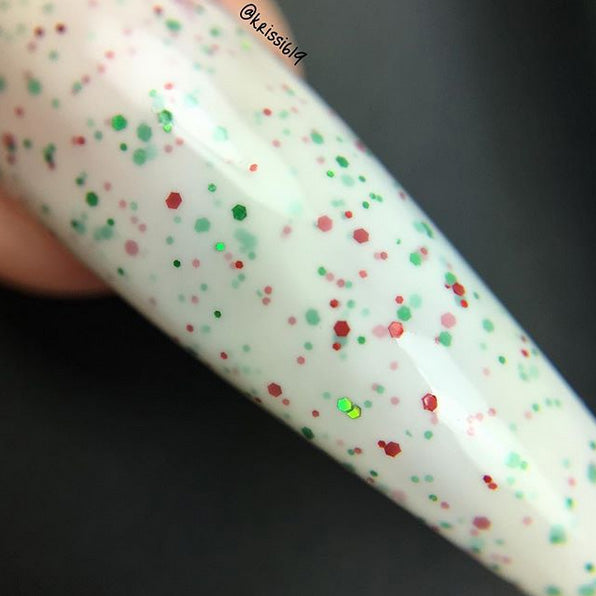 Christmas Cookies - NeVerMind Polish Nail Polish - Holographic Glitter  Crelly  Jelly Gift