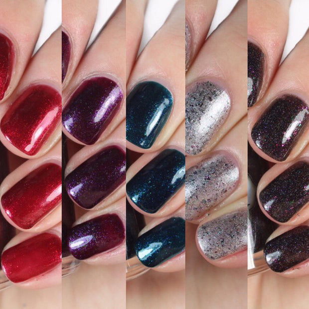 Enchanting Calamity Collection - NeVerMind Polish Nail Polish - Holographic Glitter  Crelly  Jelly Gift