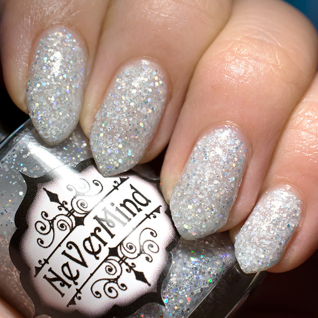 Moonstone - NeVerMind Polish Nail Polish - Holographic Glitter  Crelly  Jelly Gift