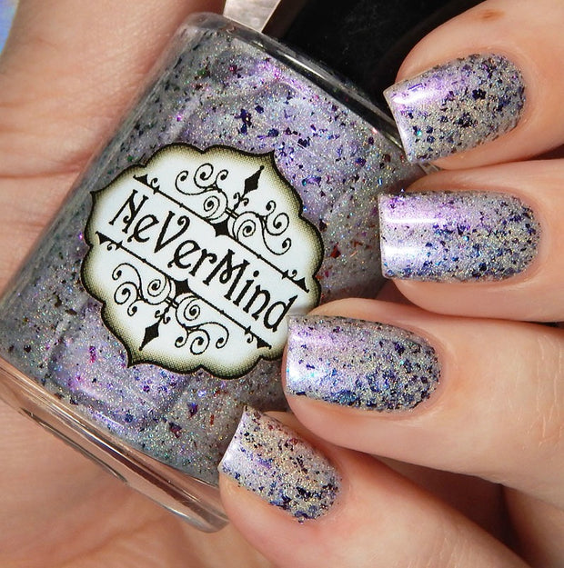 Passion Pixie - NeVerMind Polish Nail Polish - Holographic Glitter  Crelly  Jelly Gift