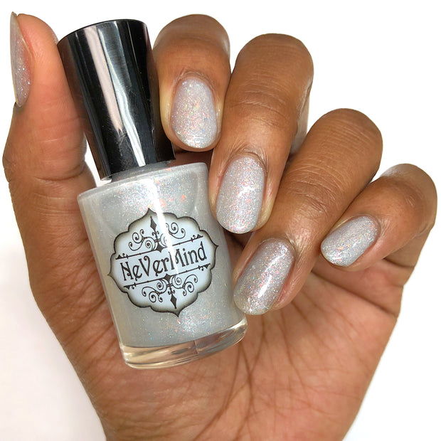 Seraphim Sword - NeVerMind Polish Nail Polish - Holographic Glitter  Crelly  Jelly Gift