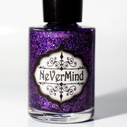 Sugilite - NeVerMind Polish Nail Polish - Holographic Glitter  Crelly  Jelly Gift