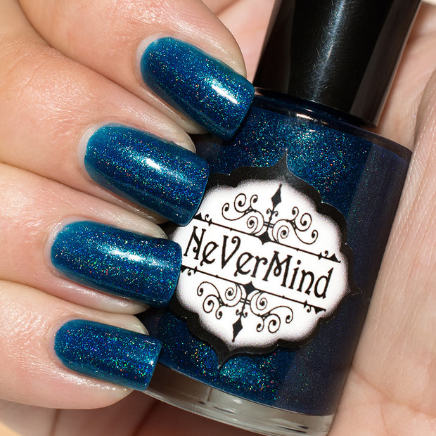 Pluviophilia - NeVerMind Polish Nail Polish - Holographic Glitter  Crelly  Jelly Gift