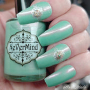 River Kelpie - NeVerMind Polish Nail Polish - Holographic Glitter  Crelly  Jelly Gift