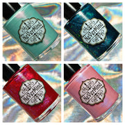 Sea Spirits Collection - NeVerMind Polish Nail Polish - Holographic Glitter  Crelly  Jelly Gift